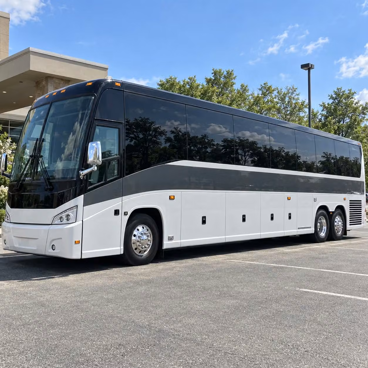 charter buses for large thornton prom groups traveling together