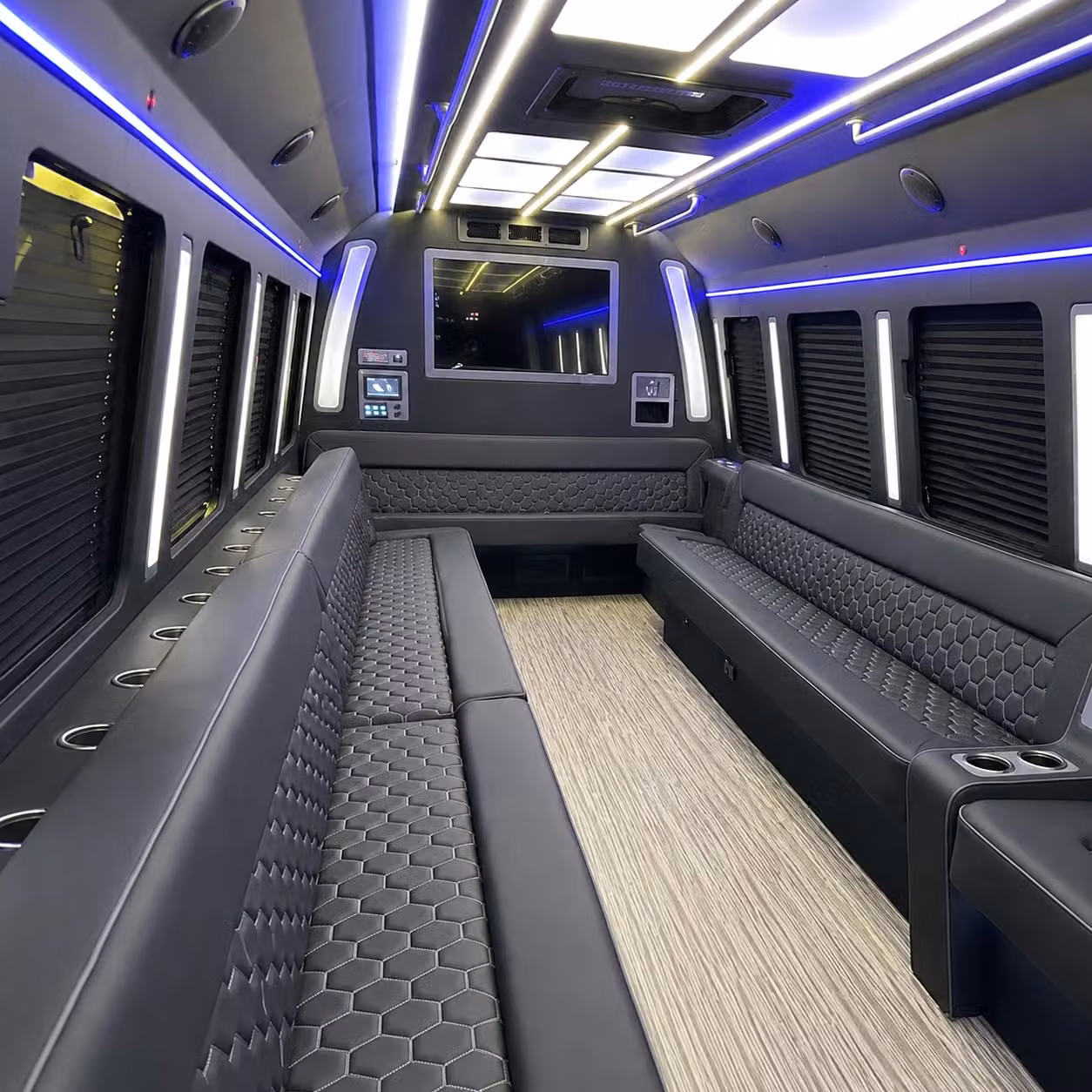 party bus interior