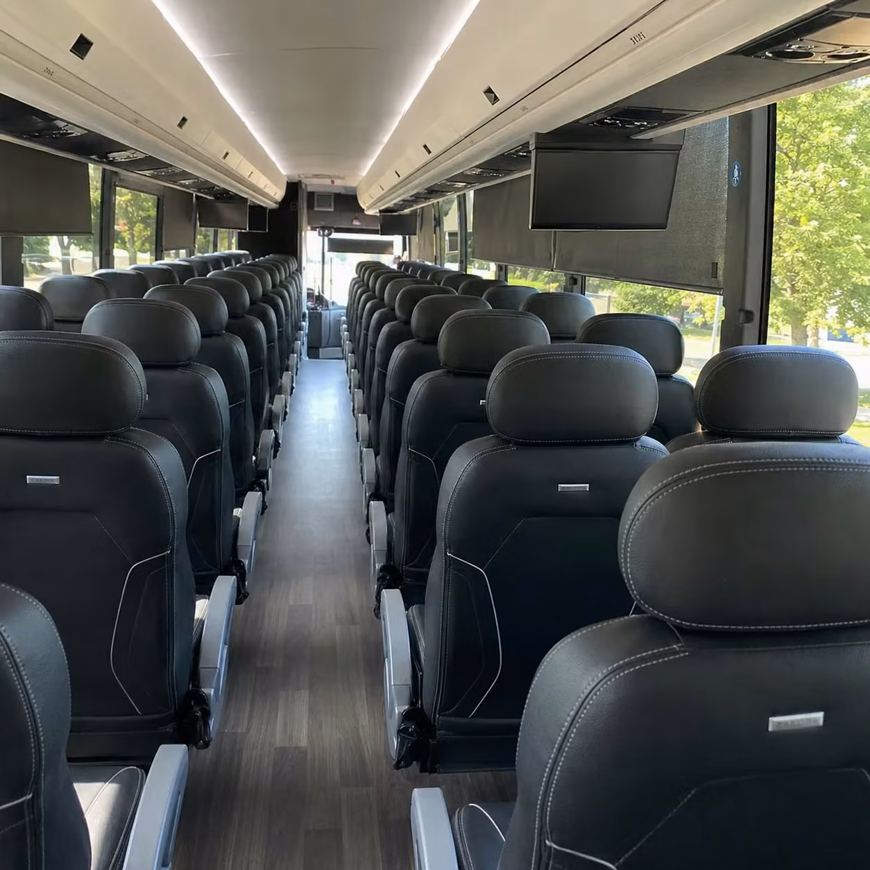 thornton charter bus rental inside