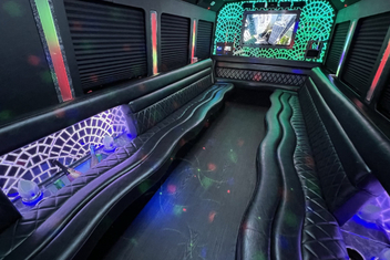 Thornton Limo Bus Interior
